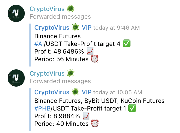 cryptovirus signals