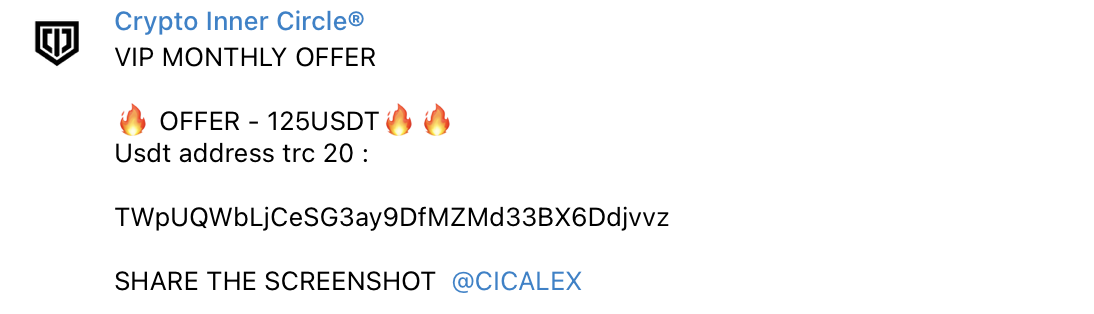 crypto inner circle prices