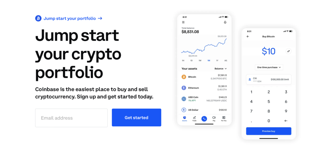 crypto trading signals coinbase